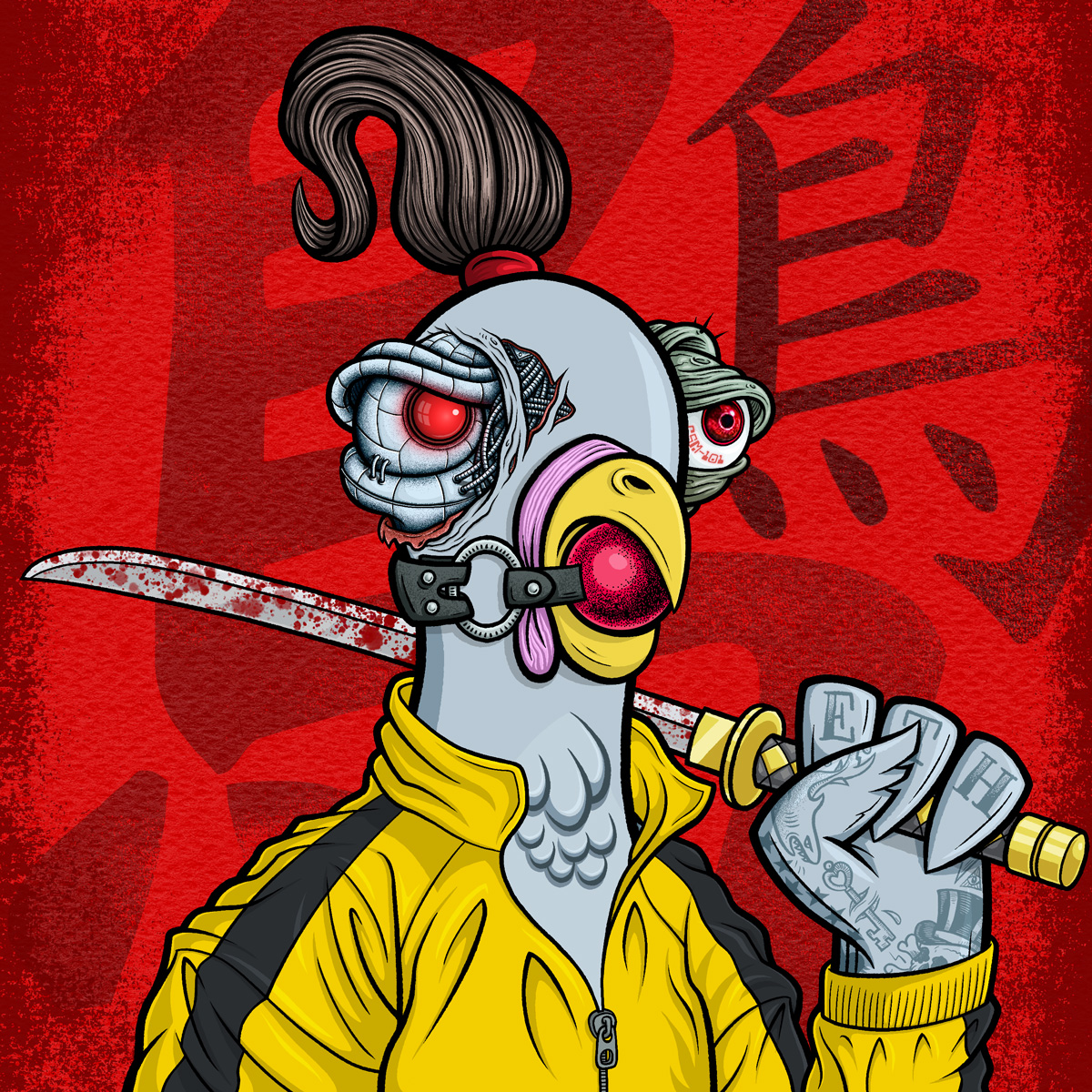 Burds_NFT's tweet photo. @NftComo check out @Burds_NFT, all hand-drawn by @10tacled 🐦 https://t.co/xY82IvqknM