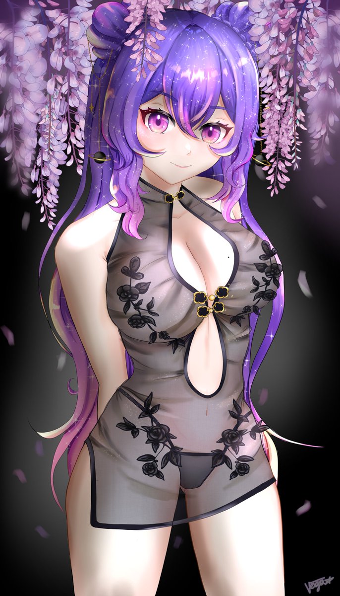 Vega_VT_'s tweet photo. J'ai aussi voulu porter la tenue qu'a montré @/mana_drg !✨
J'en profites pour dire: 
                          💜MERCI POUR LES 2K💜 https://t.co/fY7Hfkpzis
