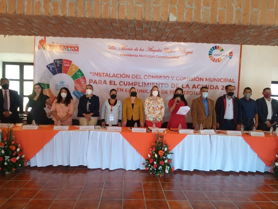 copladem's tweet photo. Participamos en la instalación del Consejo Municipal de la #Agenda2030 de #Tepotzotlán, donde representantes del sector público, iniciativa privada, sociedad civil organizada y la academia asumieron el compromiso de trabajar a favor de las personas y el planeta. #ODS https://t.co/U4CQMR8hQB