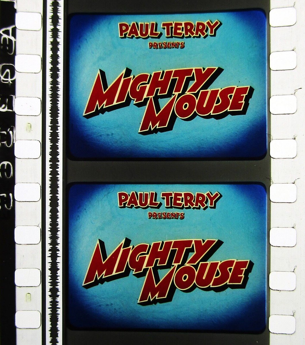 35mm Film: MIGHTY MOUSE CARTOON 