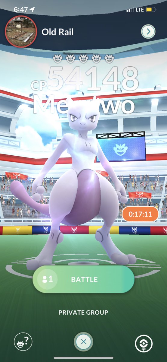pokemonbuff's tweet photo. Add us to be invited to the mewtwo Pokémon go raid https://t.co/WWhNszHOrm