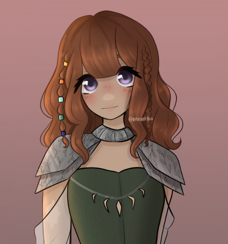 VibrantVio's tweet photo. New Rell art!! Fullbody and closeups!! I really like this one, and I added a new part of her design, beads! One for each of the people close to her
#art #dnd #dndchar #vtuber https://t.co/6Gvgfm0xcR