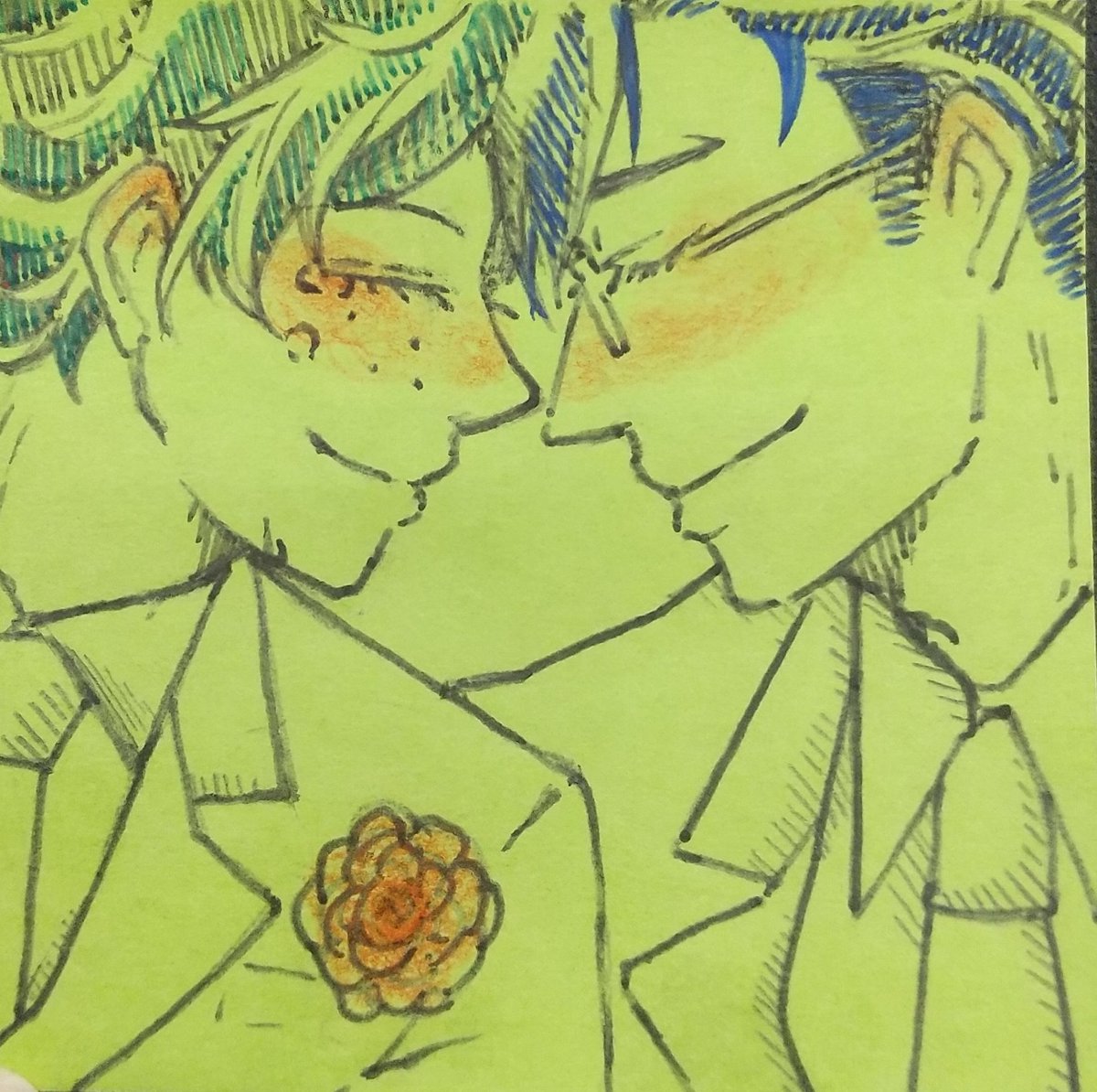 sheep_tsukiyama's tweet photo. 付箋落描き/iideku

June bride https://t.co/o895yKwDgM