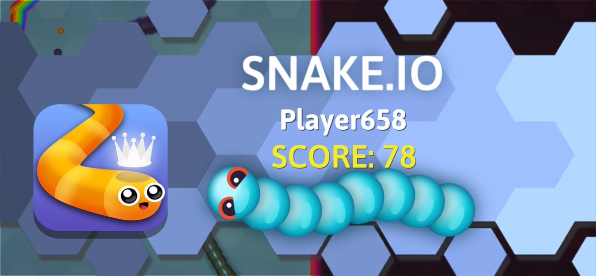 AmyHellums1's tweet image. My score on #snakeio: SCORE: 78