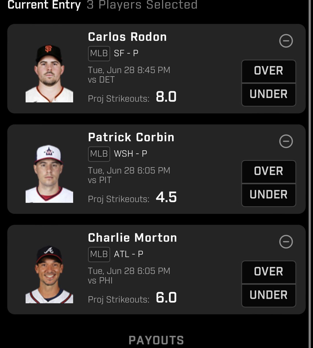 TheDonPicks_'s tweet photo. Zach obviously going to be everybodyโs favorite play ๐ฐ
Early props I love,
Last 3 are the riskiest (lean) but good match ups ๐ฐ๐จ๐ปโโ๏ธ
#PrizePicks #prizepicksmlb #LessRedMoreGreen https://t.co/kceRJfc1El