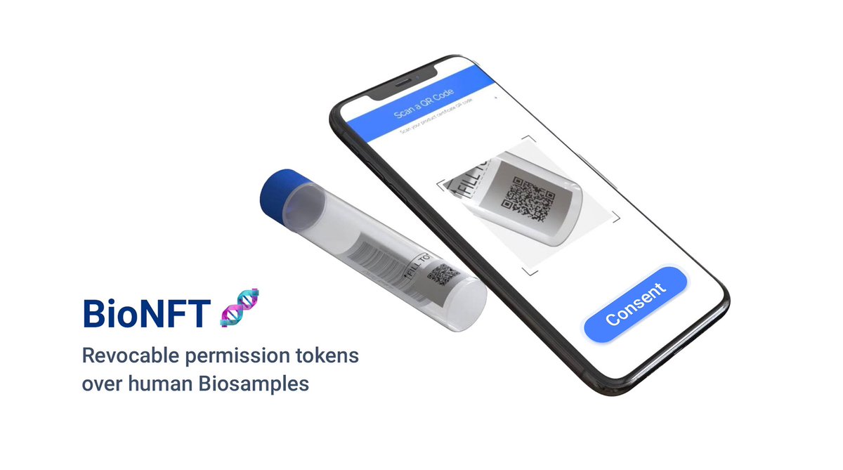 duribeb's tweet photo. Totally agree. #BioNFTs 🧬 allow patients to own & control their Biosamples & derived datasets #DeSci #LabNFTs #ResearchNFTs #GenoBank_io #web3 https://t.co/NnyfOjDmgn