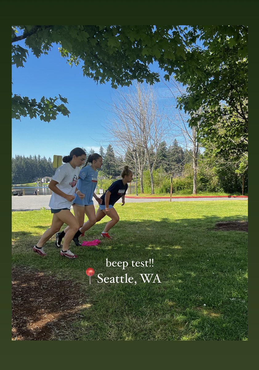 Wrapped up a great season with Richmond in Seattle this past week. Couldn’t have asked for a better second family! Now it’s time to train for <a href="/ysuWsoccer/">YSU Women's Soccer🐧</a> by starting off with the beep test :)