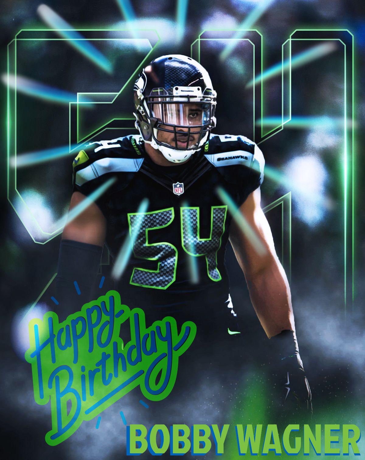 Happy 32nd Birthday To a SEAHAWKS legend, BOBBY WAGNER      