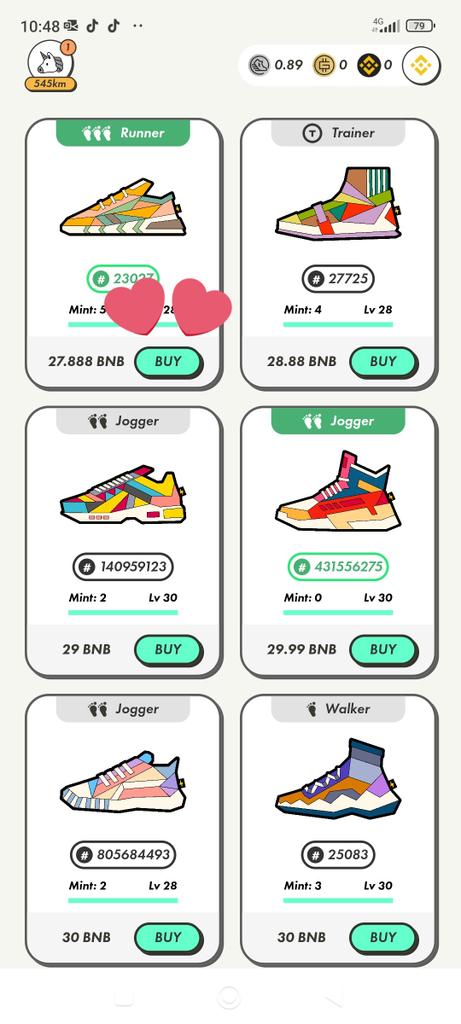 Born2beLouis's tweet photo. @Stepnofficial Let's buy to airdrop. I am selling one cheaper than commom sneakers. https://t.co/f46DPBmc0U