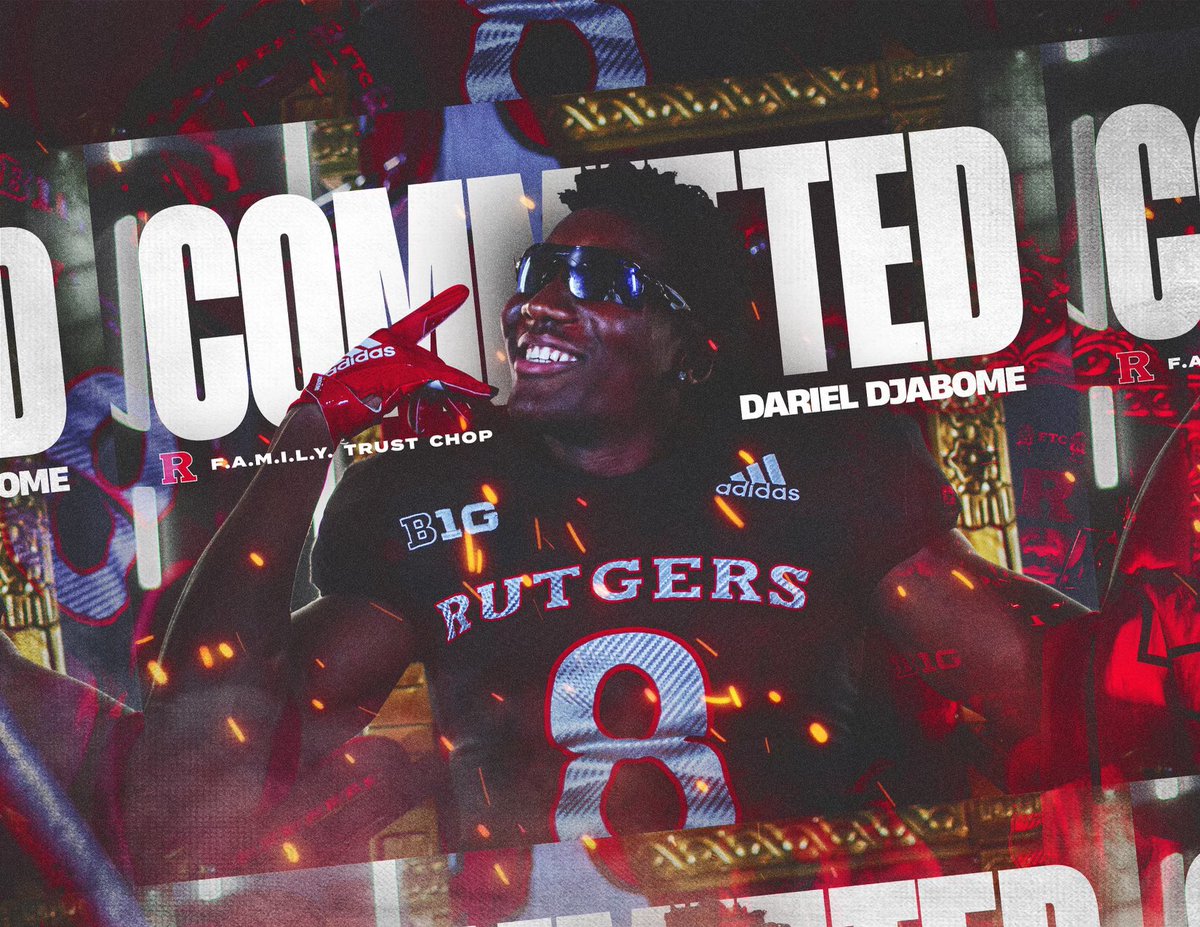 Rutgers Nation here I come #AGTG #letschop 🪓🪓