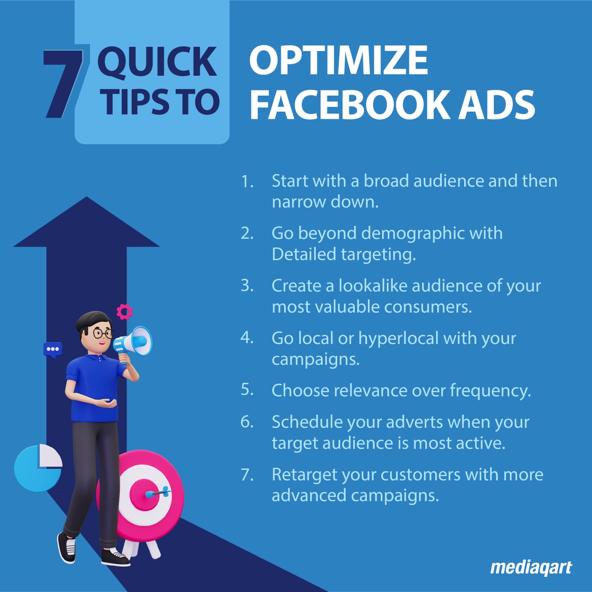 Let’s look at our top seven Facebook Ads tactics for optimising and making your Facebook ad campaigns unbeatable.
Tap the link below and find out more! 
zcu.io/XsRR

#facebook #facebooksads #digitalmarketing #facebookmarketing