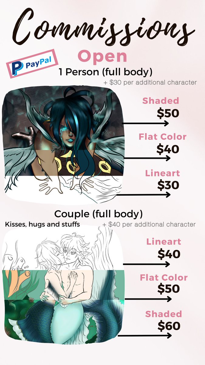 yuri_on_arts's tweet image. Commissions prices update 💰✨

[EN-US] [DOLAR] 

If you interested dm me 📧
And YES I DO 🔞🔞
Go to my +18 acc for more examples and prices, I&apos;m gonna post there later (link in my bio)