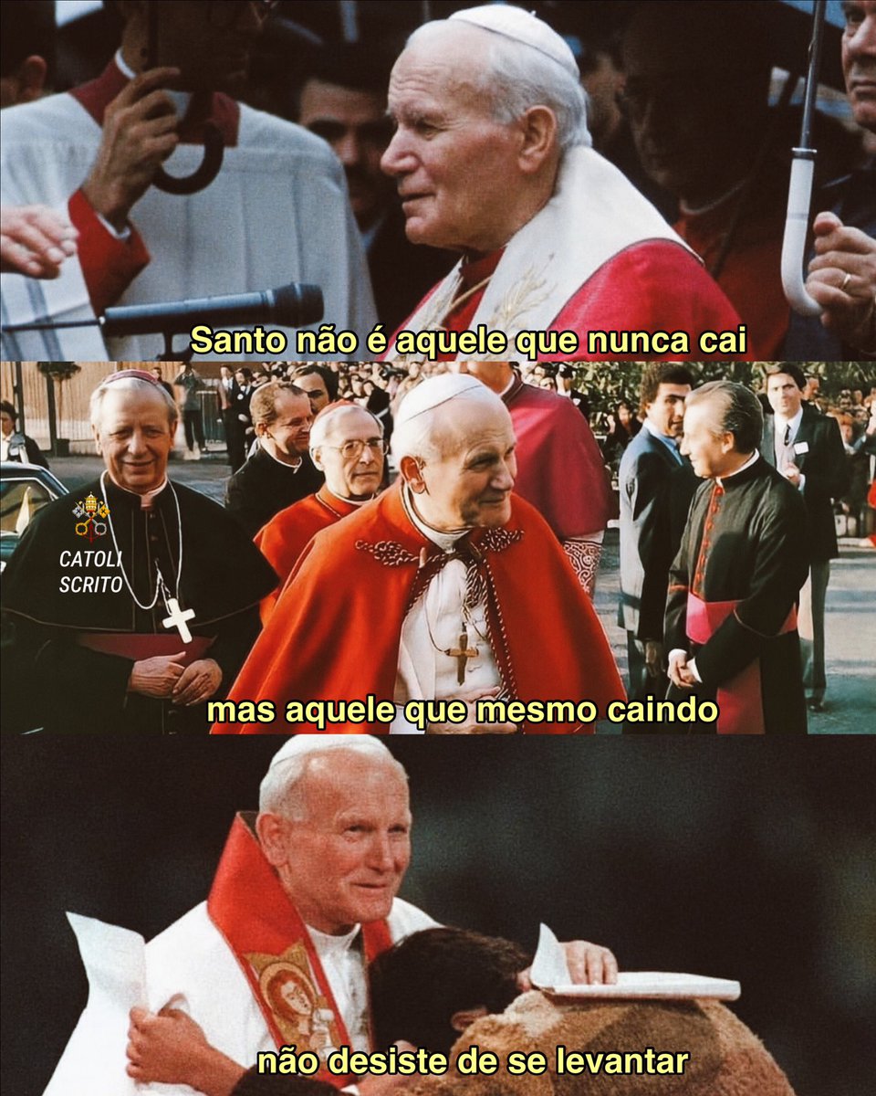 catoliscrito's tweet photo. São João Paulo II 🇻🇦 https://t.co/WXDC7WceLY