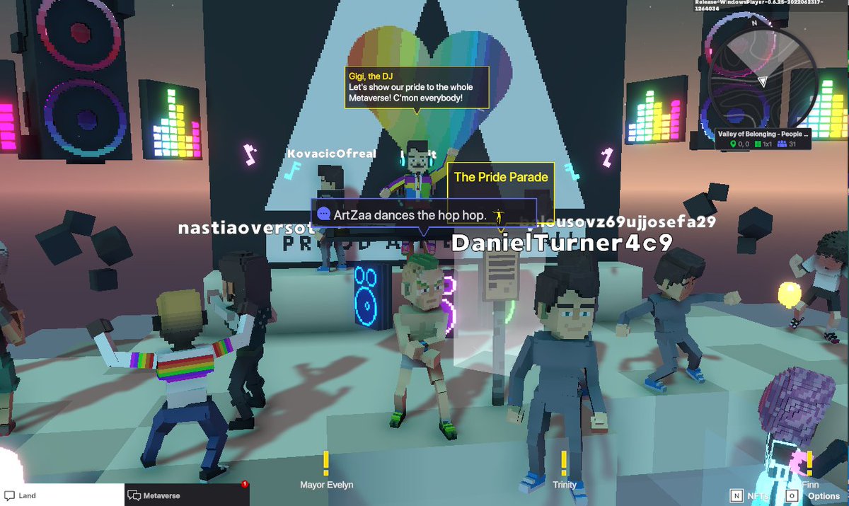 ManeeParinya's tweet photo. @TheSandboxGame @People0fCrypto I just participated in the #BelongingWeek contest for a chance to win a People of Crypto Avatar! Check out my screenshot below!
👇

Dancing on The Pride Parade https://t.co/fgNlNexS4e