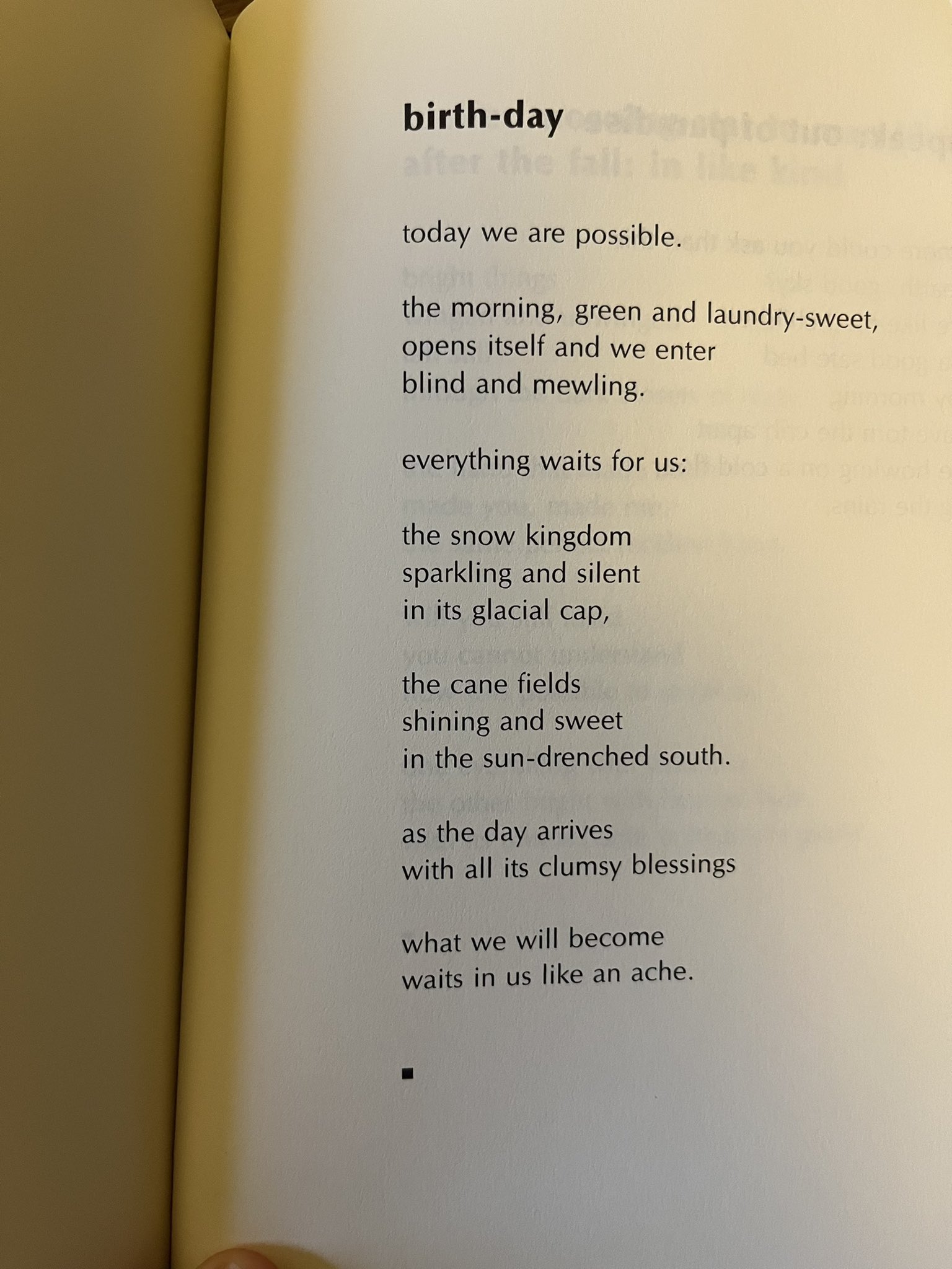 Happy birthday, Lucille Clifton. 