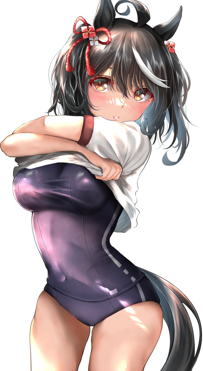 #梅雨明けなので水着絵を張る
思ったより載せれる水着絵がない…
ほとんどR18になってる(笑)
下2枚はワンドロ～ 