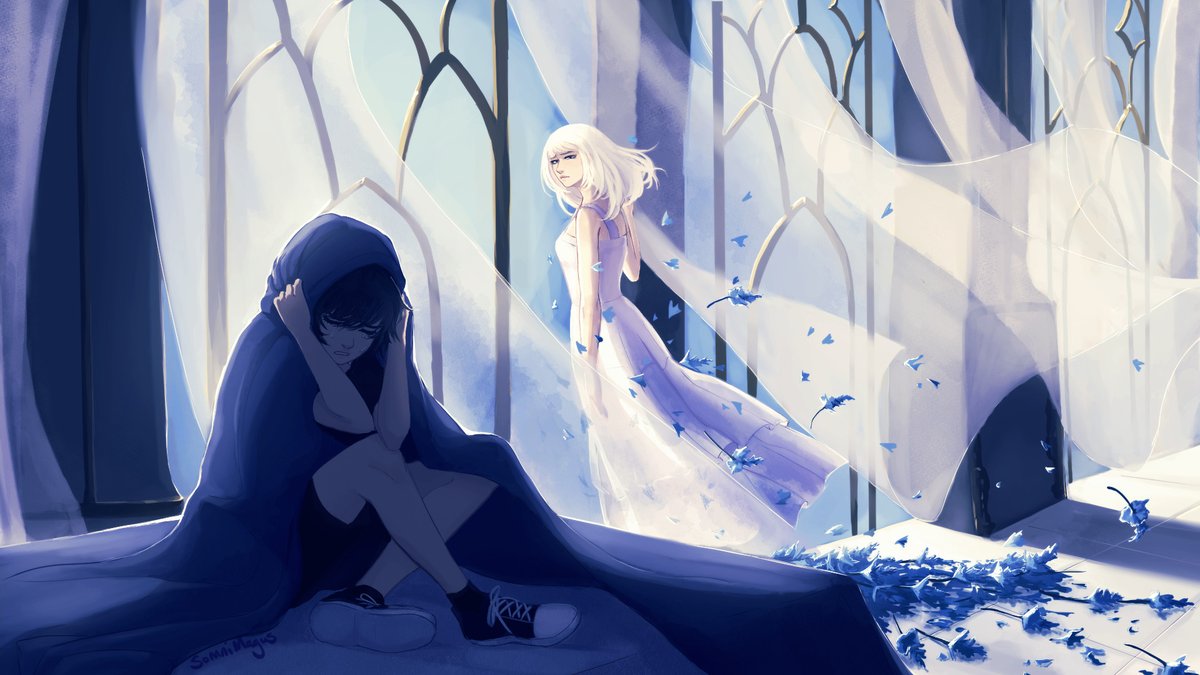 The piece I did for a fan tribute video for FFXV!
Please watch it at <a href="/TMINE_vid/">Too Much Is Never Enough</a> if you love this game! Everyone did such a wonderful job, it's absolutely sure to break your heart.