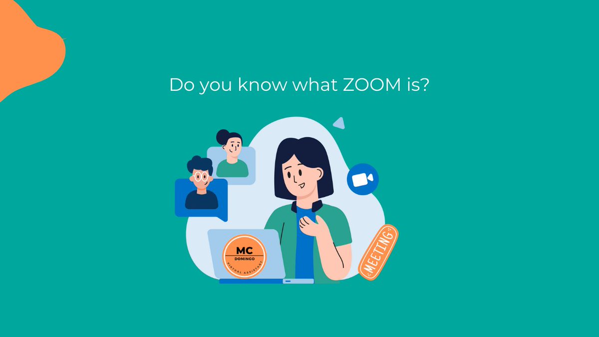 MCDomingoVA23's tweet photo. Do you know what ZOOM is? 

👩‍💻 Zoom is a video conferencing program that is essential for an efficient and successful team.  

How about you? Have you tried Zoom? Share your thoughts.✍️   

#meetingtime #meetingplanners #actionplan https://t.co/khBjkxDfUj