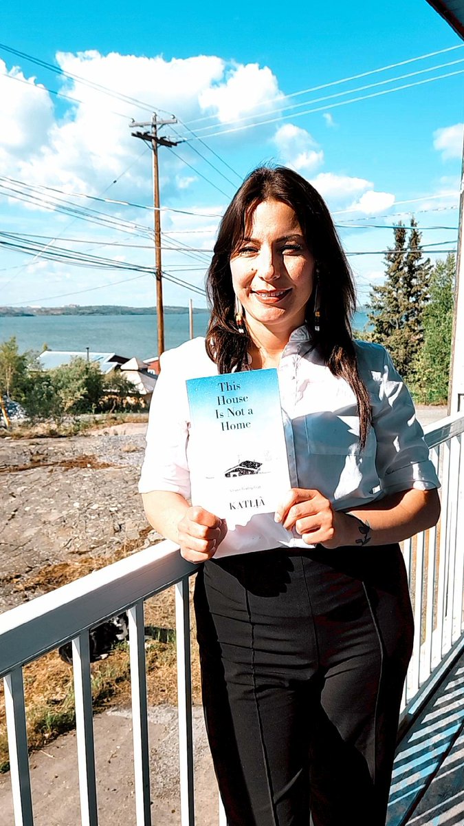 Got the #arc in the mail today!!! It's so nice to have it in my hands. So proud of this story! I hope it reaches many people and changes many minds. It's about family, spirituality, hope and determination #thishouseisnotahome #indigenousauthors #dene #northernhousing #nwt