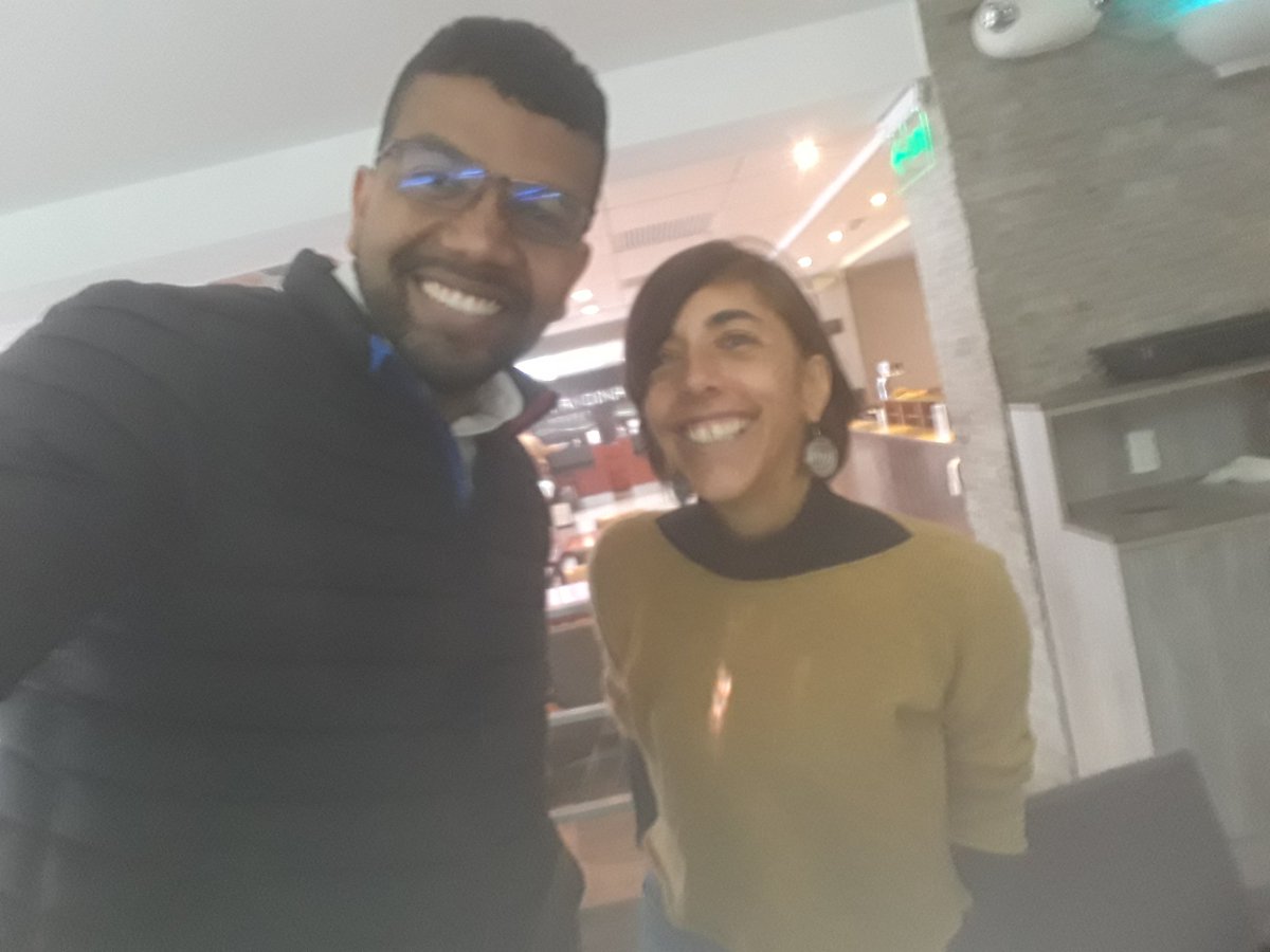 Empezar la mañana conversando con <a href="/elafroperuano/">Marco Antonio Ramírez</a> #3MImpact @PYXERAGlobal , gracias Marco y sigamos tejiendo redes!