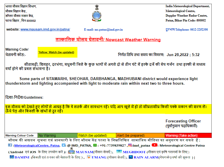 imd_patna's tweet photo. https://t.co/IKsDzilsSZ
