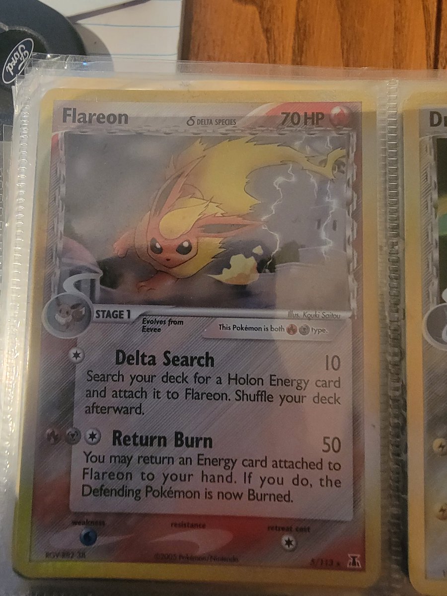 Flareon Delta Species $50
#Pokemon