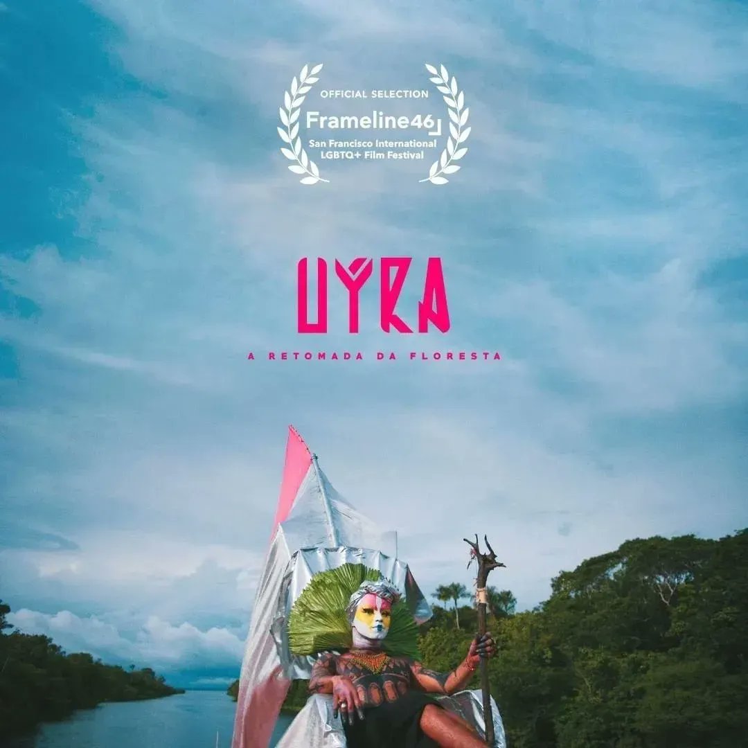 Amazon Watch (@amazonwatch) on Twitter photo Uýra: The Rising Forest, is a beautiful film about the power of art to promote environmental protection and Indigenous and LGTBQ+ peoples' rights. It's available to stream online until June 30 as part of the <a href="/framelinefest/">Frameline</a>! Don't miss out! 😉 <a href="/UyraDoc/">UÝRA - THE RISING FOREST</a>
👉 frameline.org/films/framelin… Uýra: The Rising Forest, is a beautiful film about the power of art to promote environmental protection and Indigenous and LGTBQ+ peoples' rights. It's available to stream online until June 30 as part of the <a href="/framelinefest/">Frameline</a>! Don't miss out! 😉 <a href="/UyraDoc/">UÝRA - THE RISING FOREST</a>
👉 frameline.org/films/framelin…