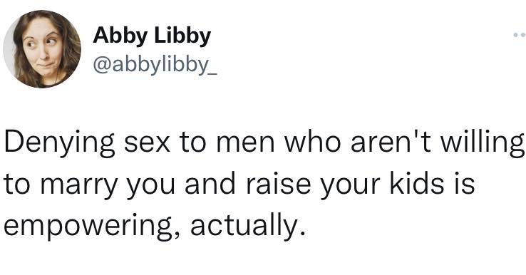 patheticprogres's tweet photo. #BreakingNews To people tweeting no more sex, your terms are acceptable. I have no issue with you taking responsibility for once in your lives and not just having #meaningless sex that ends with you taking an #innocent human #life #WhenThingsGetReallySerious #NationalDivorce https://t.co/dlPQg5rKmR