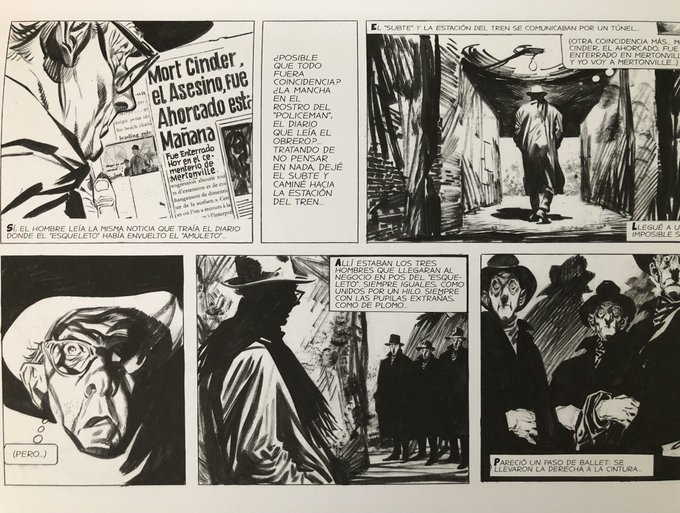 So I've picked up Mort Cinder and am being spoiled by the fantastic art. 