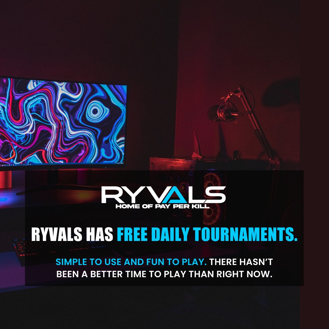 ryvals's tweet photo. RyvalsPPK has free daily tournaments. $0 with real money for each player you eliminate. https://t.co/hG3b2vKMHB
#PlayPPKFree #FreePPK #RyvalsPPK #ApexLegends #PUBG https://t.co/Cu8524itUW