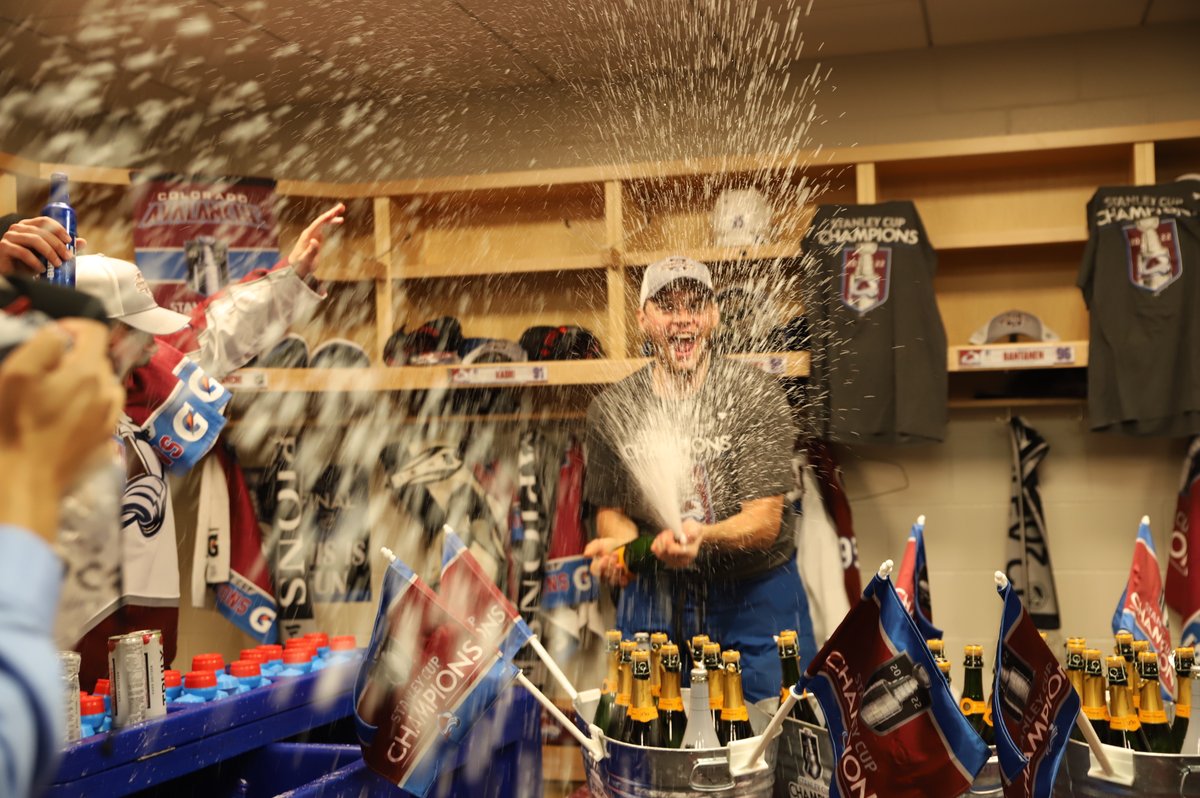 Avalanche's tweet photo. We'll stop posting about this someday.

Today is not that day 😎

#GoAvsGo https://t.co/zYwjzI9owN