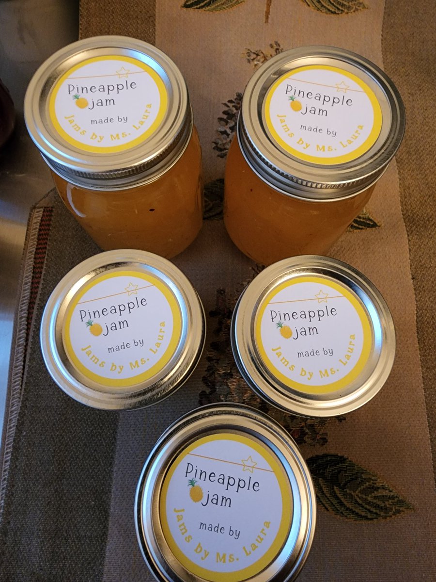 Branding a new label. #HappinessIsHomemade and locally produced. #canning