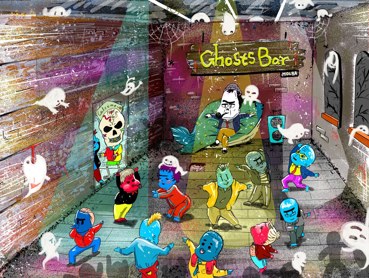 DayDay_1004's tweet photo. ☆☆Ghosts bar☆☆
Yeah~!! It's fun!!
@ghosts_bar
@cochang_eth
#molba
#NFT #NFTart #ghostbar #ghost #sccrew #RhythmicalNFT https://t.co/GEviKcgR5X https://t.co/TgqszOT15v
