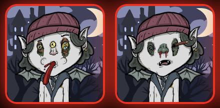 Love my #WeAreSuckers @WeareSuckersnft almost twins! #WeSuck.  Time to pair them with some V.I.T.R.I.O.L.
@Vladthehodlr <a href="/sabrinadaughter/">Sabrina Draculina</a>