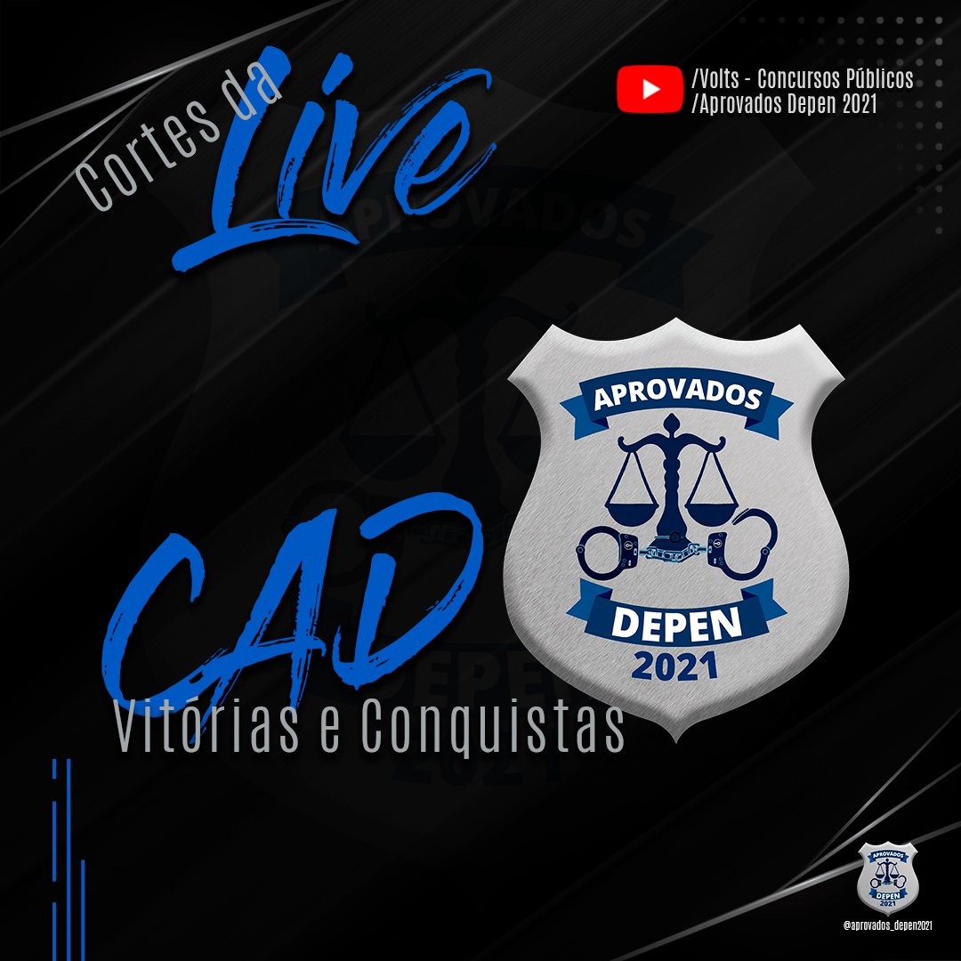 aprovados_depen's tweet photo. Corte da Live transmitida no Canal do Youtube do Volts.
Nesse trecho, o Presidente da Comissão de Aprovados DEPEN 2021 explica, de maneira breve, um pouco da história da nossa Comissão.
Link: https://t.co/l70EXqx7rv
#regulamentappf #criaçãodecargos #estamosprontos #PPF https://t.co/YayViCCWSF