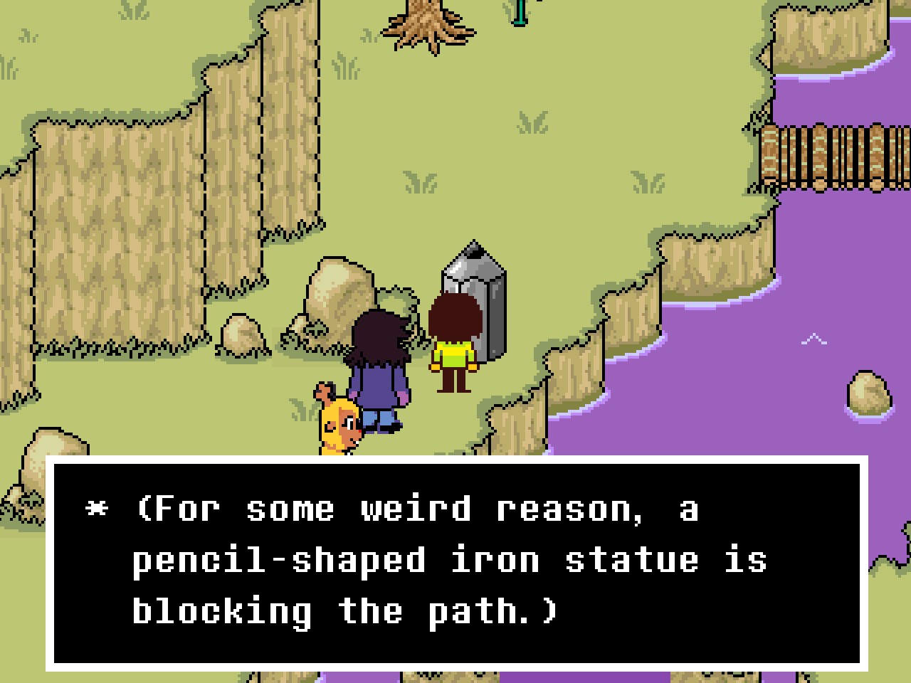 Pencil Statue From EarthBound on Twitter "Got the chance today and can