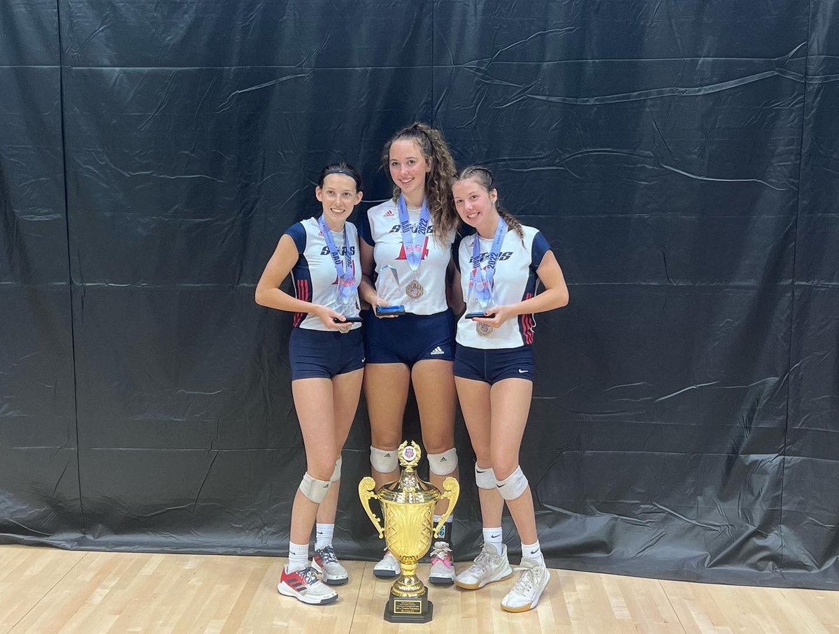 Proud of my team! We went 12-1, placing second in Gold in 16 Premier. We lost a tough match to A5 in the National Championship. I’m honored to have received the AAU All-American Award. Looking forward to USAV Nationals! <a href="/k/">k</a>atiebrookins24 @k.t05 #upwardstars16amy @aauvolleyball