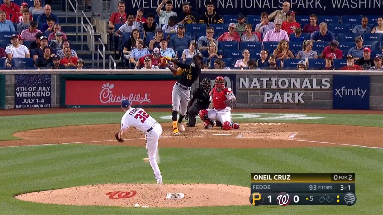 MLB on X: Oneil Cruz with his 1st homer of the season!   / X
