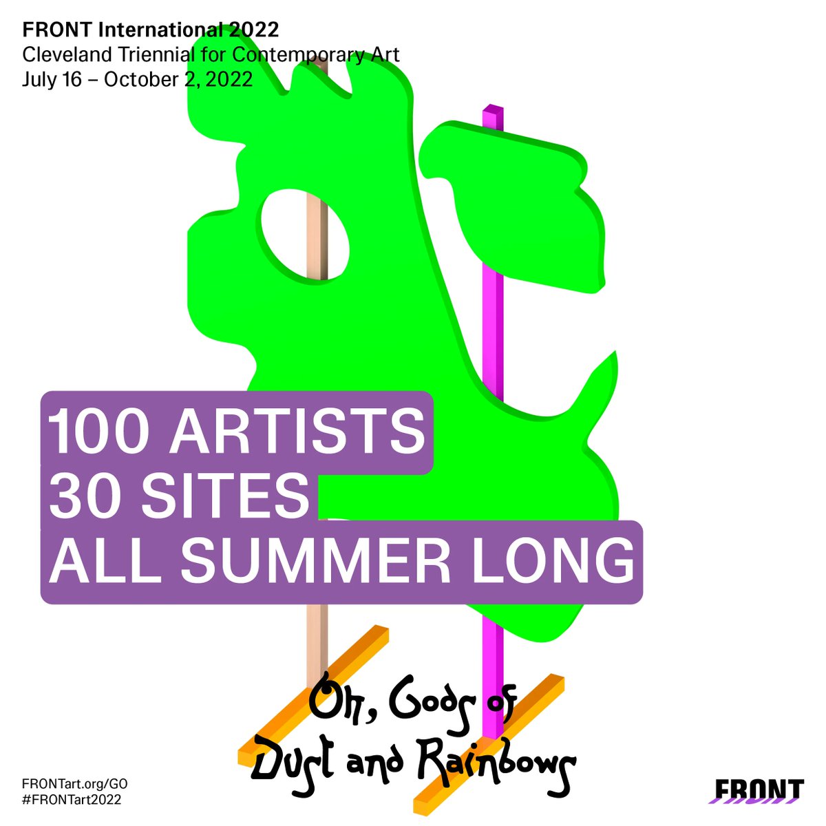 FRONT International (@fronttriennial) on Twitter photo Read more about FRONT at moCa and artist Renée Green here:
frontart.org/venues/moca
🌈 100 Artists, 30 Sites, All Summer Long
🌈 FRONT International 2022: "Oh, Gods of Dust and Rainbows"
#FRONTART2022 #moCaCleveland #RenéeGreen #OhGodsOfDustAndRainbows <a href="/moCaCleveland/">moCa Cleveland</a> Read more about FRONT at moCa and artist Renée Green here:
frontart.org/venues/moca
🌈 100 Artists, 30 Sites, All Summer Long
🌈 FRONT International 2022: "Oh, Gods of Dust and Rainbows"
#FRONTART2022 #moCaCleveland #RenéeGreen #OhGodsOfDustAndRainbows <a href="/moCaCleveland/">moCa Cleveland</a>