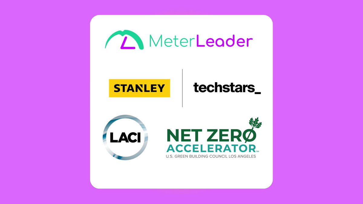 MeterLeader's tweet image. Sorry, we've been quiet over the last several months! We've been super busy and hard at work! MeterLeader was accepted into the @laincubator, the @Techstars Accelerator in Baltimore, Maryland, and the @NZAccelerator Program. ⚡  #energyefficiency