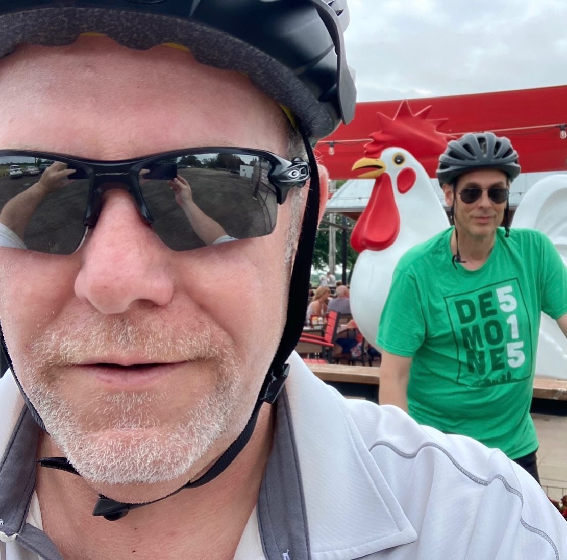 jaybyers's tweet photo. Did you know there are > 700 miles of connected paved #biketrails in Central Iowa? My buddy Steve &amp; I are on mission to ride them all. We took Bill Riley Trail from Ashworth Park to Waterworks Park &amp; Great Western Trail to Cumming. Suggestions for next ride? #DSMUSA #catchdsm https://t.co/v4Ht4VdfLN