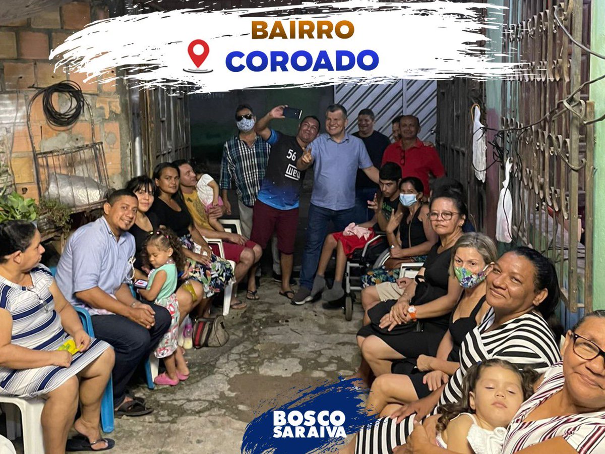 boscosaraiva's tweet photo. 🙏🏻Agradeço a presença e a receptividade de todos! 

🤝O trabalho continua! 

#BoscoSaraiva #DeputadoPeloAM #Petrópolis #Coroado #Manaus #Amazonas https://t.co/UG37P7JPO5