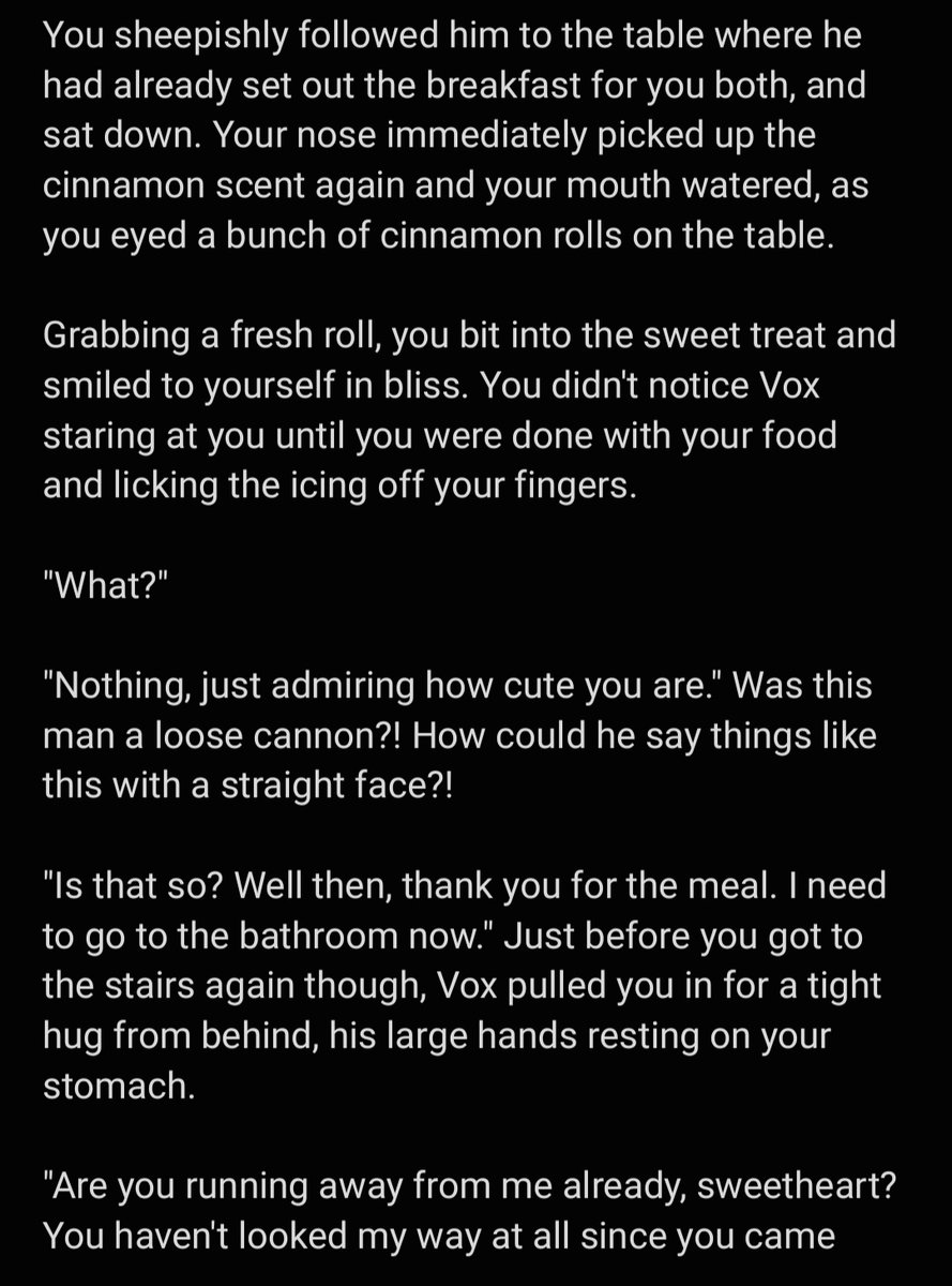 it_do_be_ket's tweet photo. Vox RP scenario pt 16 #VoxAkuma #VoxScenarios #voxrpideas #NSFW #AkuSMR #akumasutra #KinDrenched
(A/N: some may recognise this, don't mind it tho. had brainrot but lacking inspiration. don't hesitate to stab me π) https://t.co/BzLKDudn3J