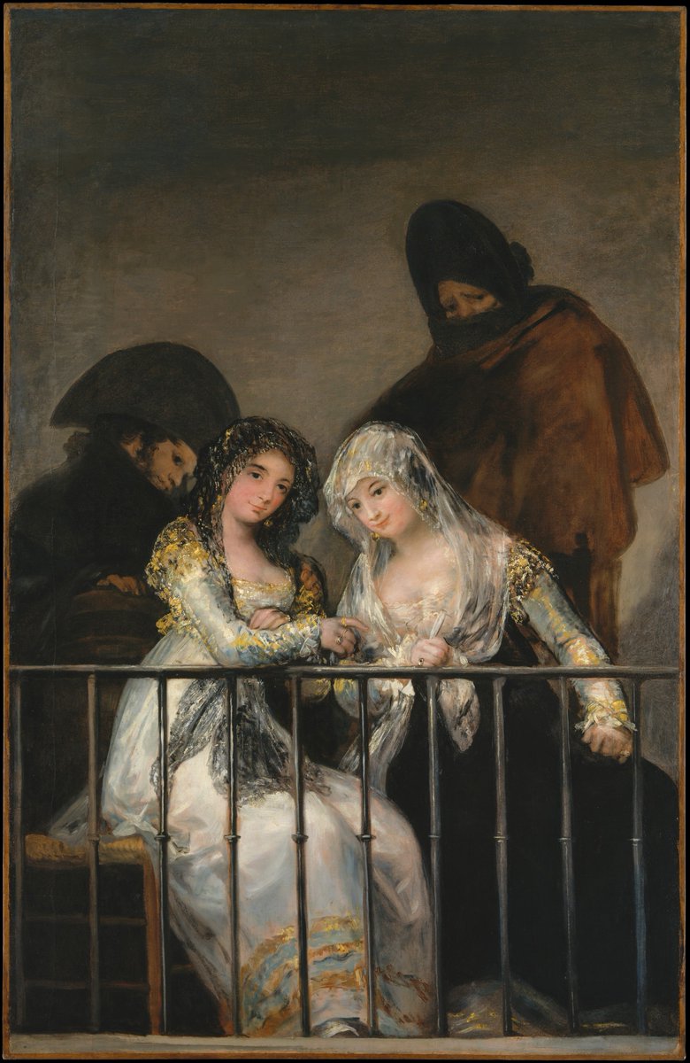 RT @met_eupaintings: Goya, Majas on a Balcony, ca. 1800–1810 #metmuseum #themet https://t.co/49mxAT7mCM https://t.co/fDQMiicH4u