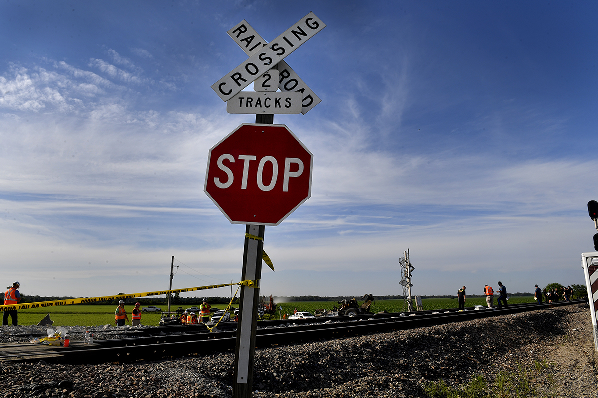 Photos from the #Amtrak train accident that left three dead and more than 50 inured Monday near Mendon, Mo. <a href="/KCStar/">The Kansas City Star</a>