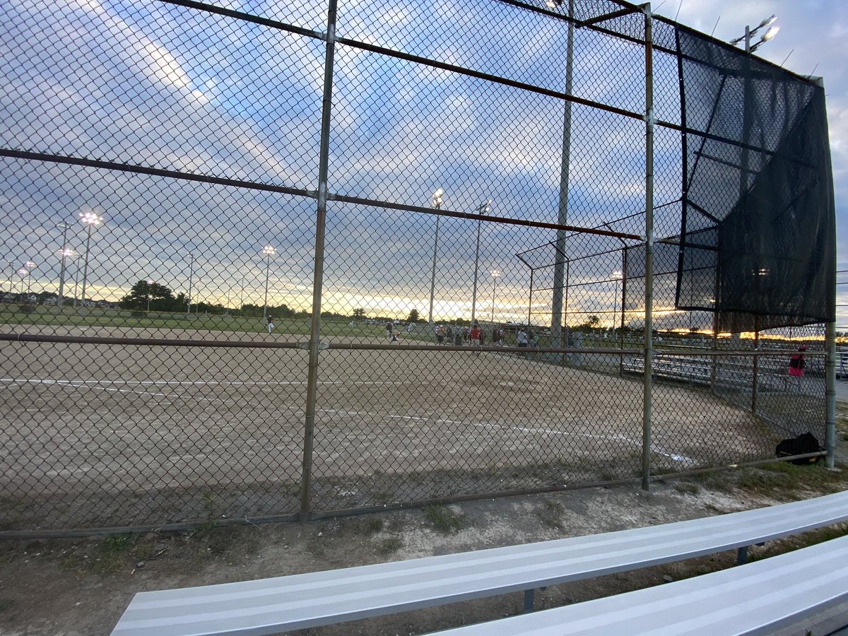 _CindyPermejo's tweet photo. Chilly summer evening, softball, and on vacation this week. 😌 https://t.co/OWjPqoH4Iv