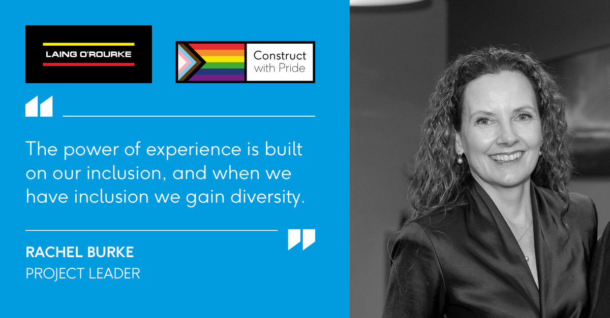 Laing_ORourke's tweet image. #Pride #PrideMonth #PowerofExperience