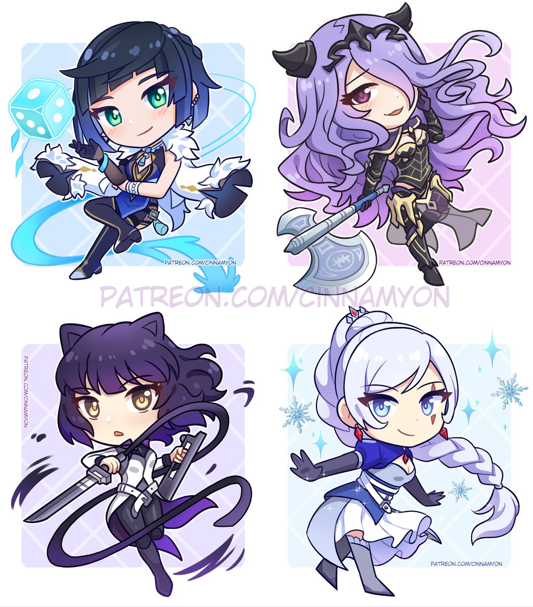 Backlogs from March-June (Patreon Rewards).
Thank you so much for the support! ✨
https://t.co/GGYC6LA7d1