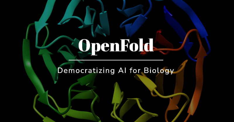 MoAlQuraishi's tweet photo. Building on last week’s announcement of OpenFold, an academic-industry consortium is being announced today within the non-profit @openmsf. The OpenFold Consortium https://t.co/vwzkot9aVA will develop open source ML-based molecular modeling tools in a community-driven fashion. 1/3