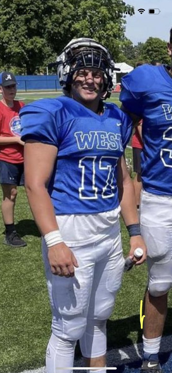 Congrats <a href="/matthoekstra12/">Matt Hoekstra</a> on being selected to and playing in the <a href="/michiganhsfca/">MHSFCA</a> all-star game! <a href="/HopeCollegeFB/">Hope College Football</a> is getting a great one!